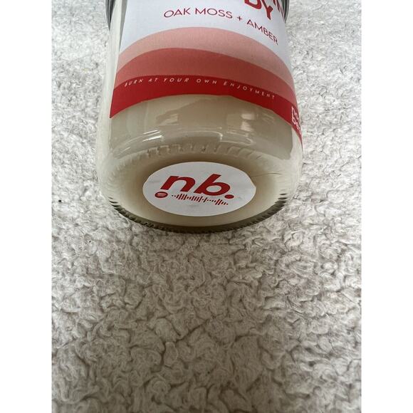 Mountain Daddy Clean Soy Candle Oak Moss + Amber w/‎ Curated Spotify Playlist - Picture 4 of 5